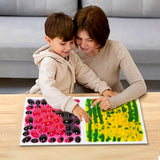 Textured Liquid Sensory Mats - set of 6
