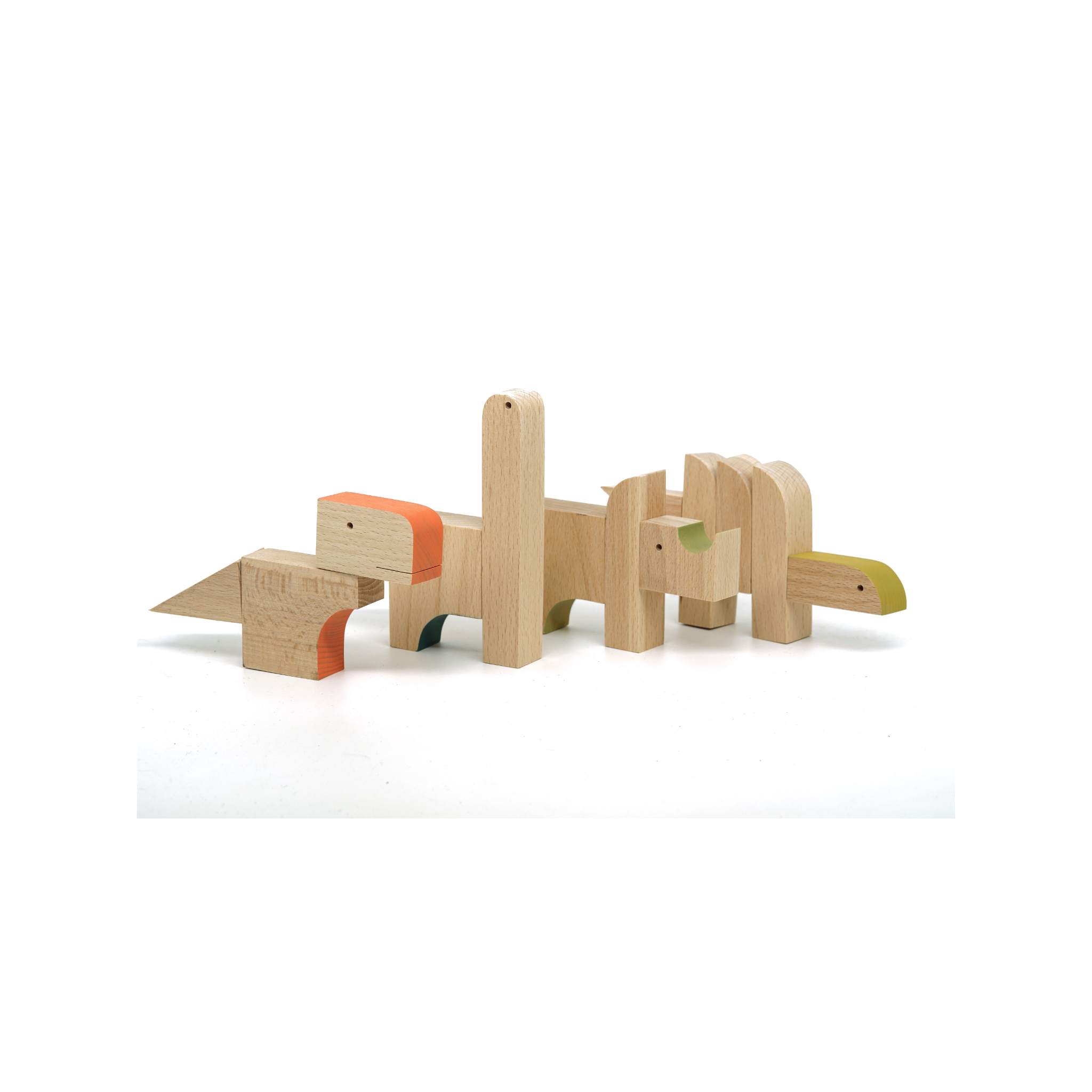 Game of Dinosaurs LITES - Wooden Handmade Magnetic Toys - Single Toy
