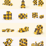 JollyHeap Medium Set (50 Magnetic Blocks)