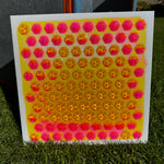 Diamonds - Pink/Yellow