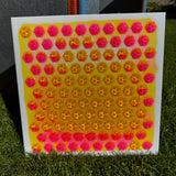 Diamonds - Pink/Yellow
