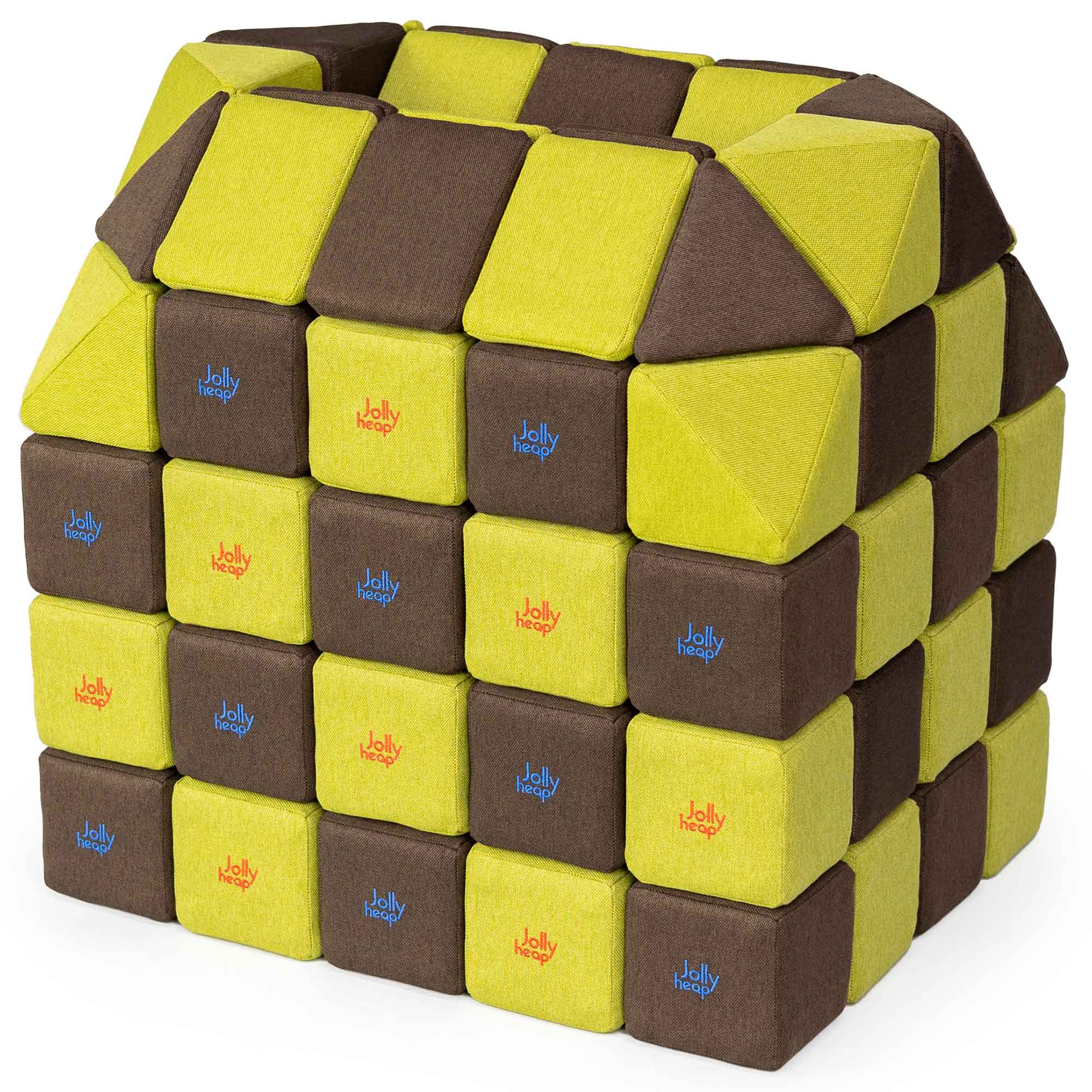 JollyHeap Creative Set (100 Magnetic Blocks)
