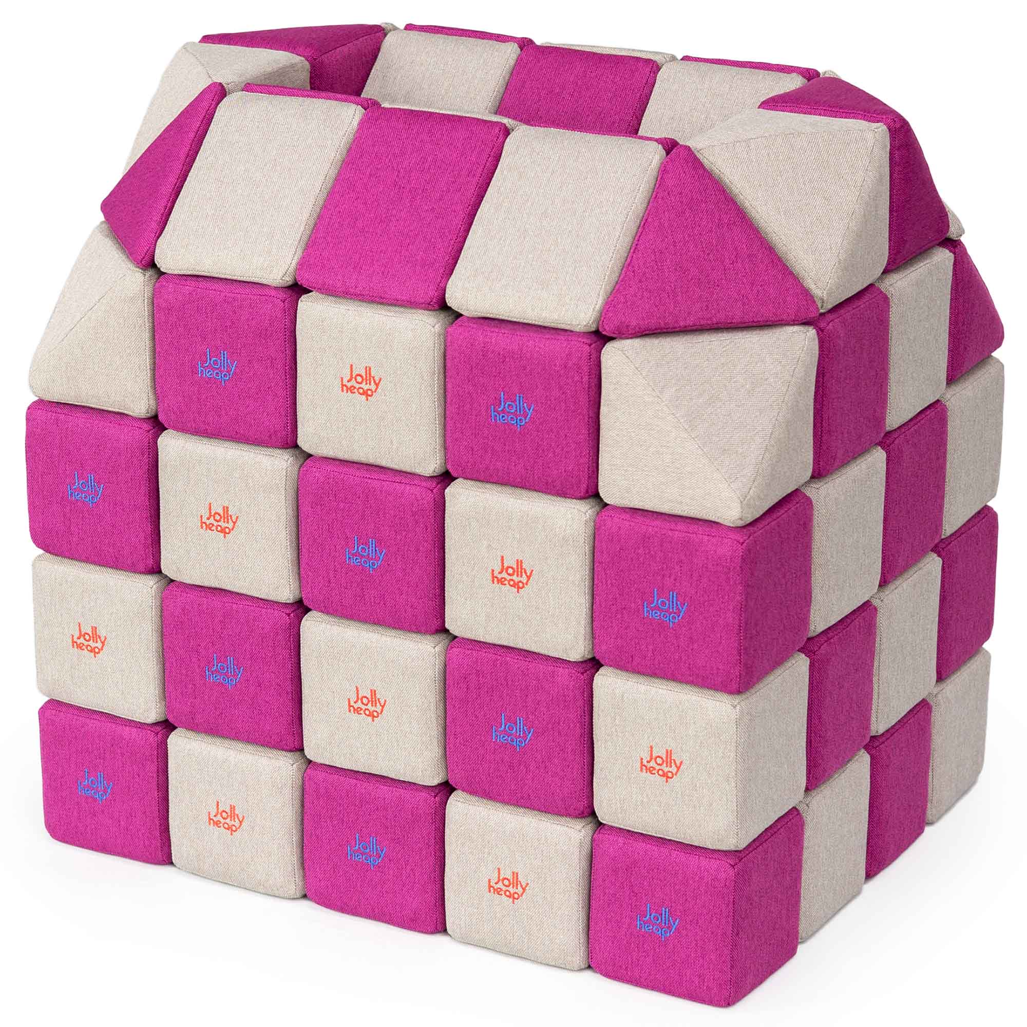 JollyHeap Creative Set (100 Magnetic Blocks)