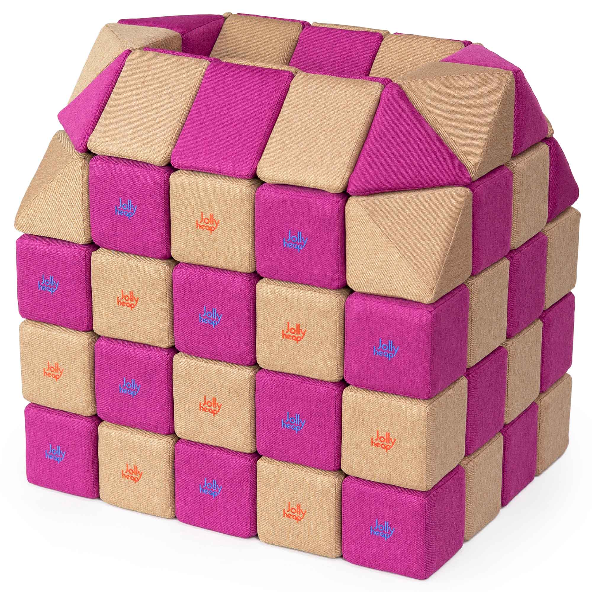 JollyHeap Creative Set (100 Magnetic Blocks)