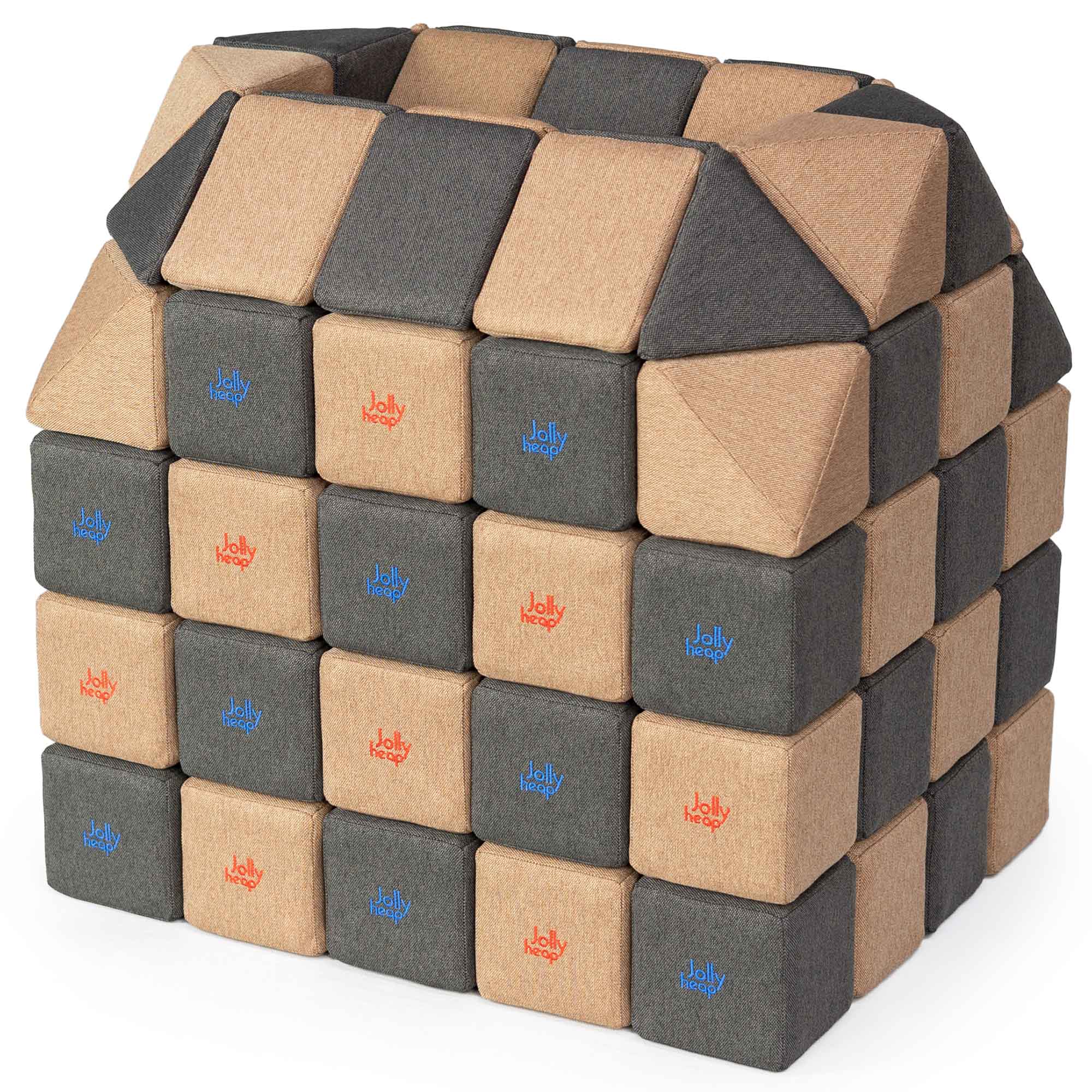 JollyHeap Creative Set (100 Magnetic Blocks)
