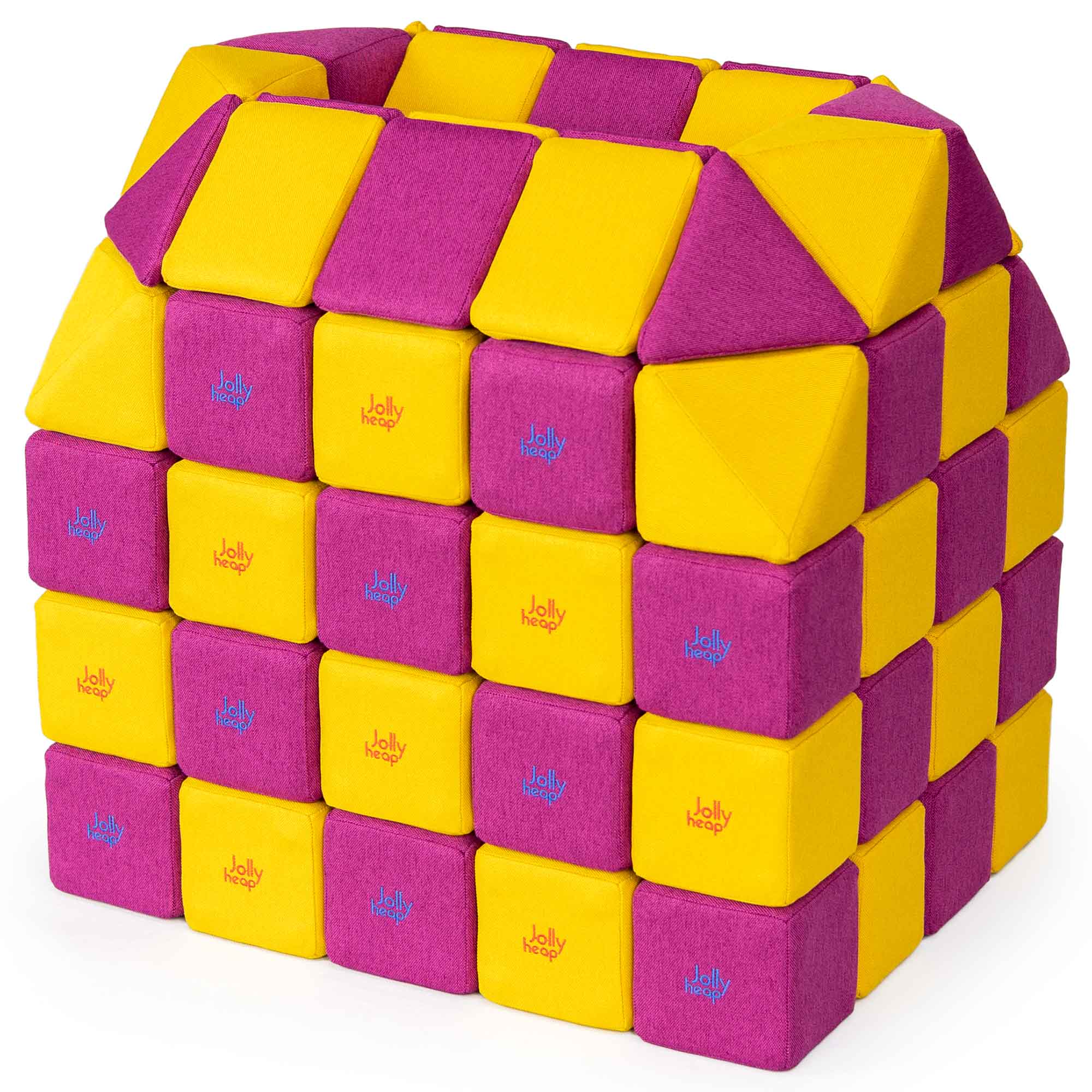JollyHeap Creative Set (100 Magnetic Blocks)