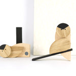 Nordic Owl - Wooden Handmade Magnetic Toys