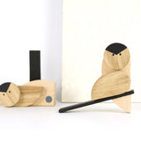 Nordic Owl - Wooden Handmade Magnetic Toys