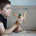 Brachiosaurus - Wooden Handmade Magnetic Toys - Game of Dinosaurs