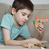 T.Rex - Wooden Handmade Magnetic Toys - Game of Dinosaurs