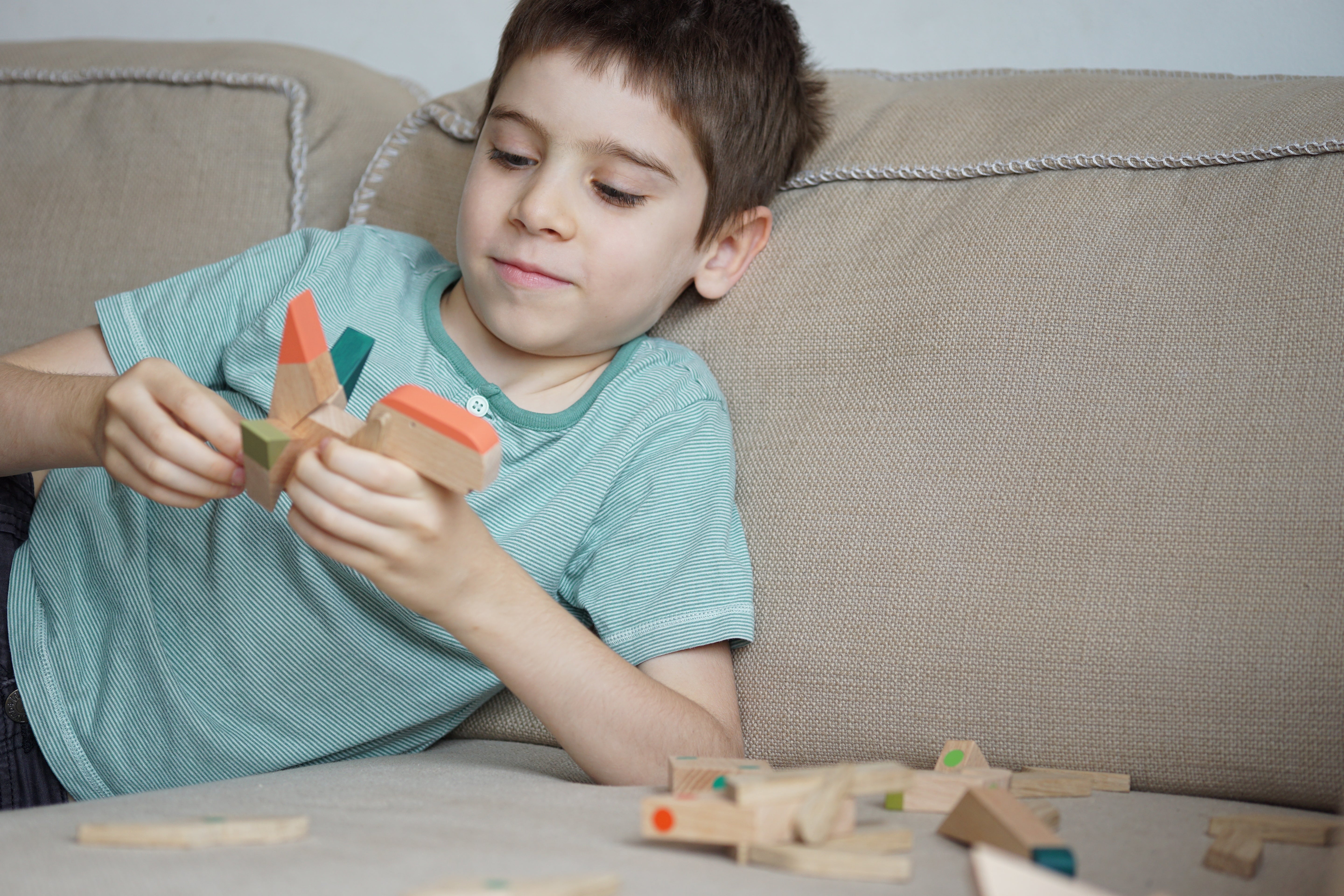 T.Rex - Wooden Handmade Magnetic Toys - Game of Dinosaurs