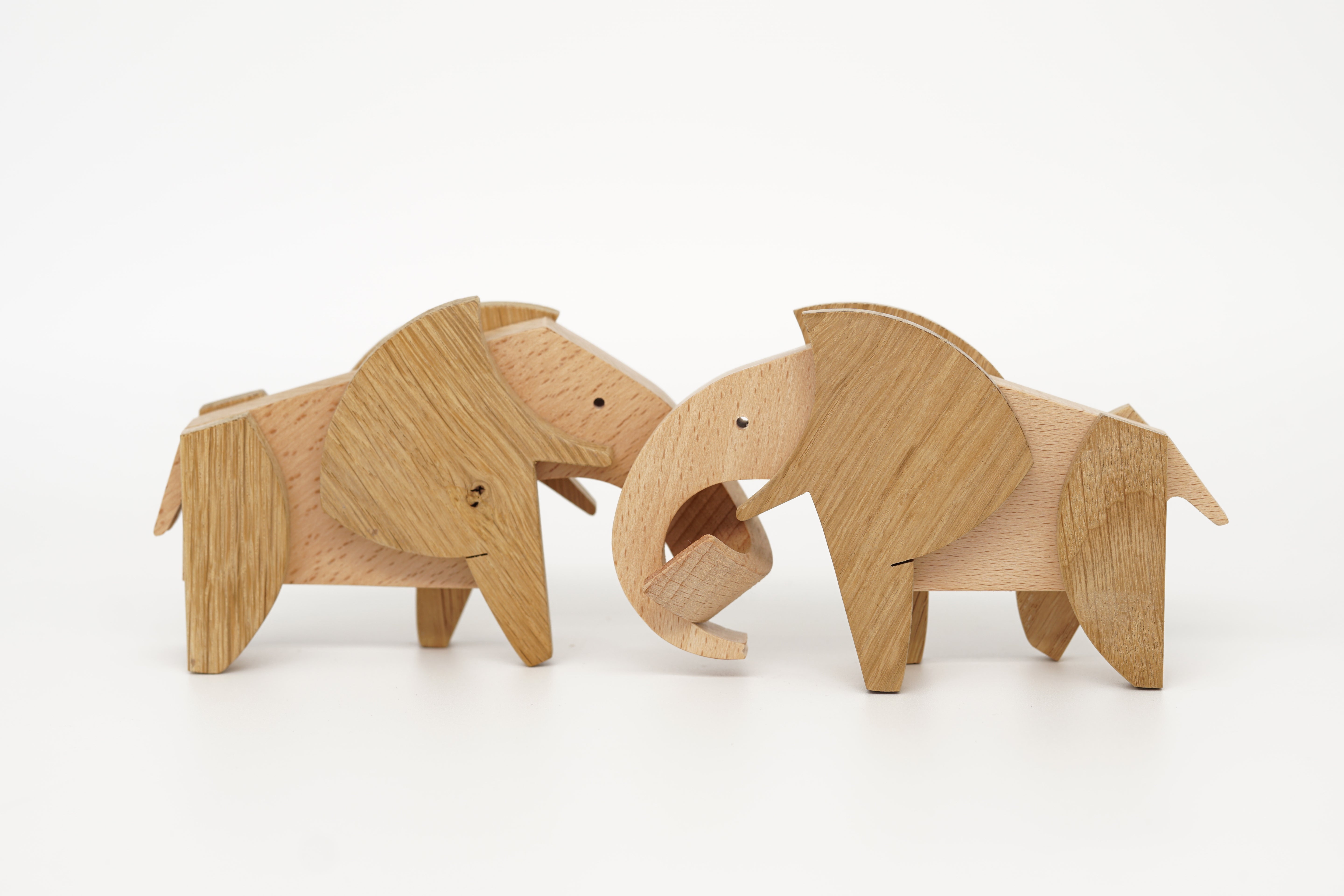 Elephant - Wooden Handmade Magnetic Toys  - Animal Kingdom