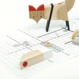 Fox - Handmade Wooden Magnetic Toys
