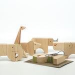 Animal Kingdom LITES - Wooden Handmade Magnetic Toys - Single Toy