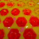 Diamonds - Pink/Yellow