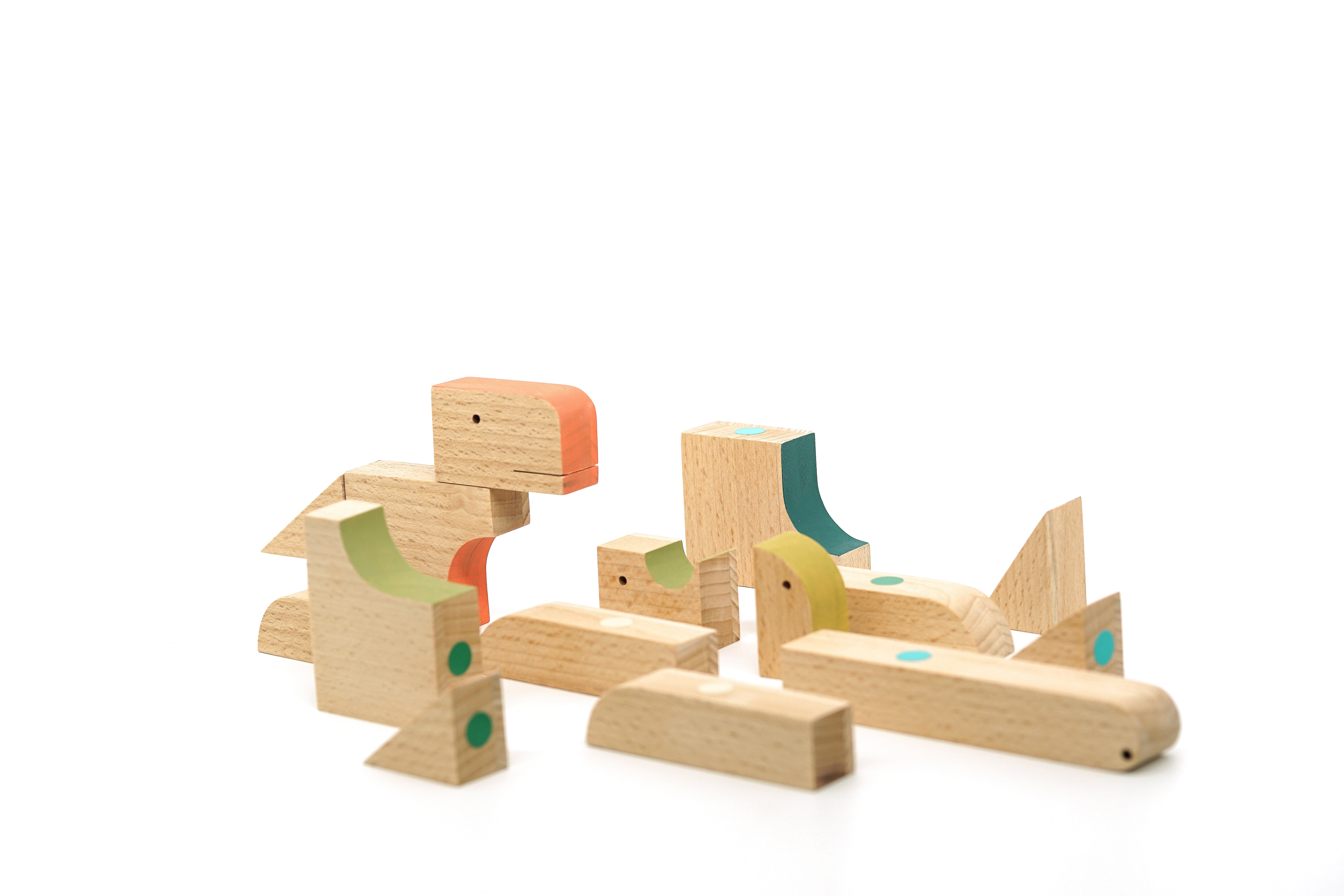 Game of Dinosaurs LITES - Wooden Handmade Magnetic Toys - Single Toy