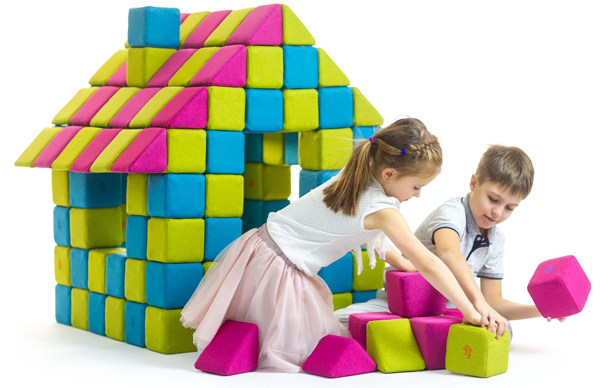 Little House - JollyHeap Magnetic Blocks