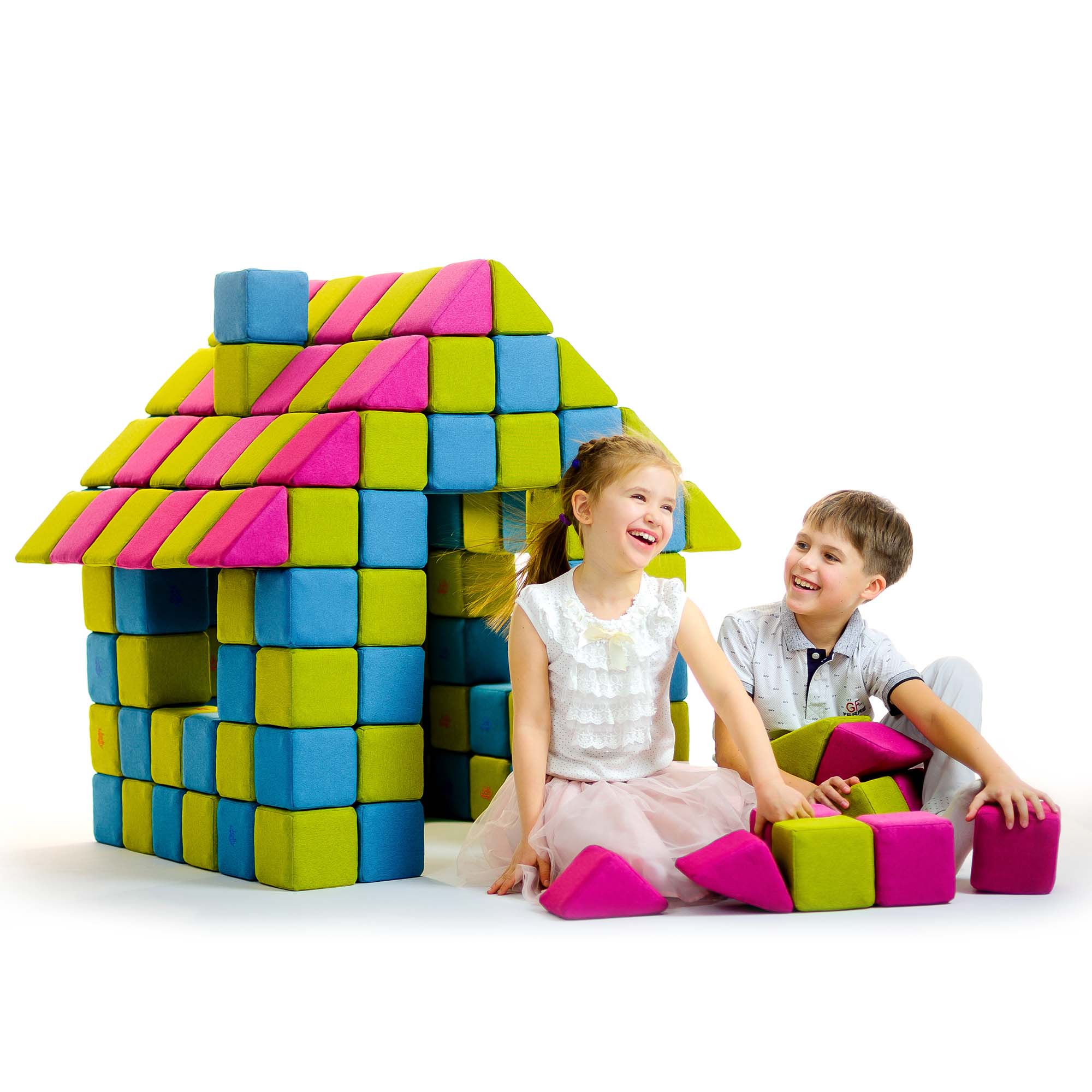 Little House - JollyHeap Magnetic Blocks