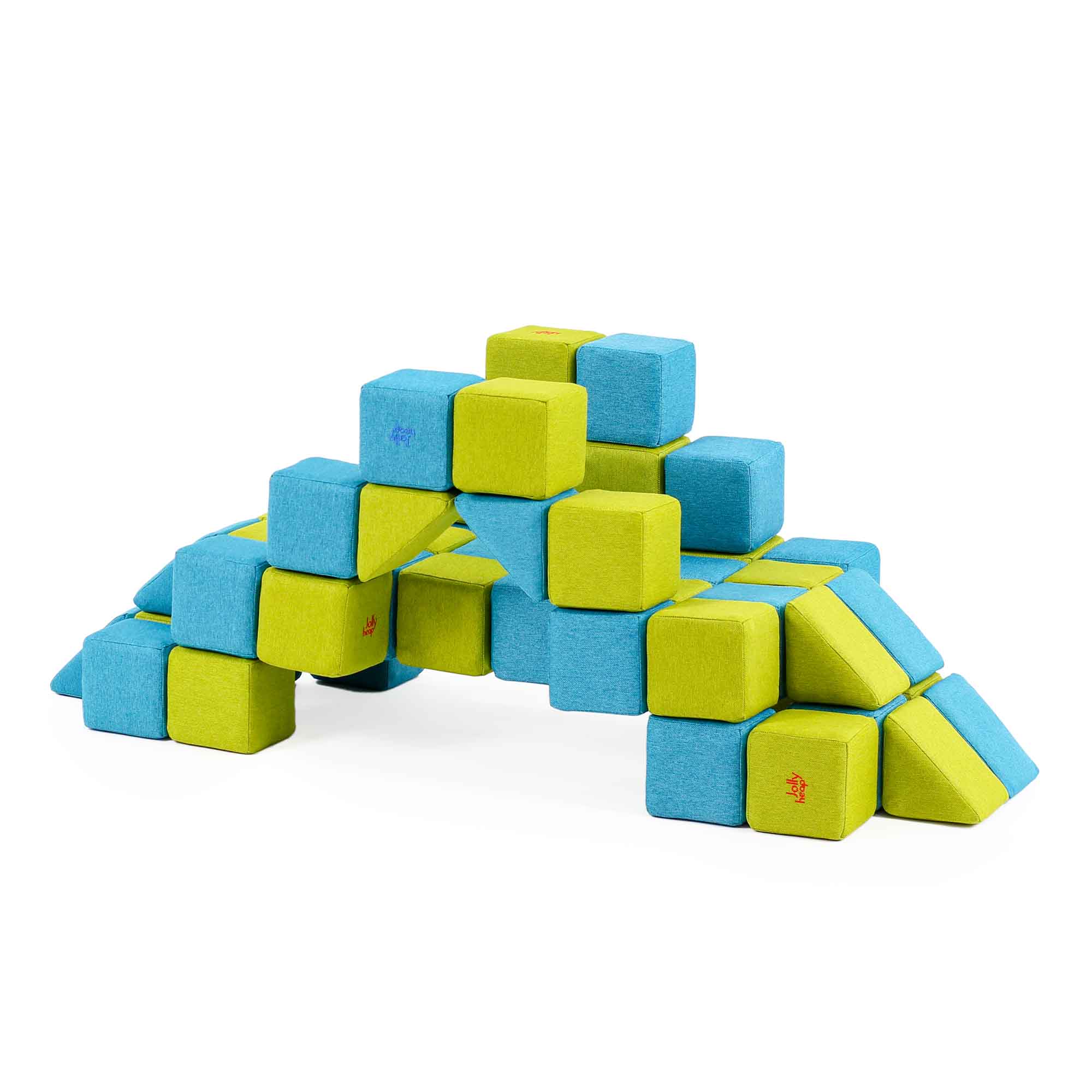 JollyHeap Mini Set (24 Magnetic Blocks)