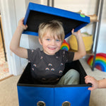 Small Blue Storage Box