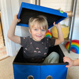 Small Blue Storage Box