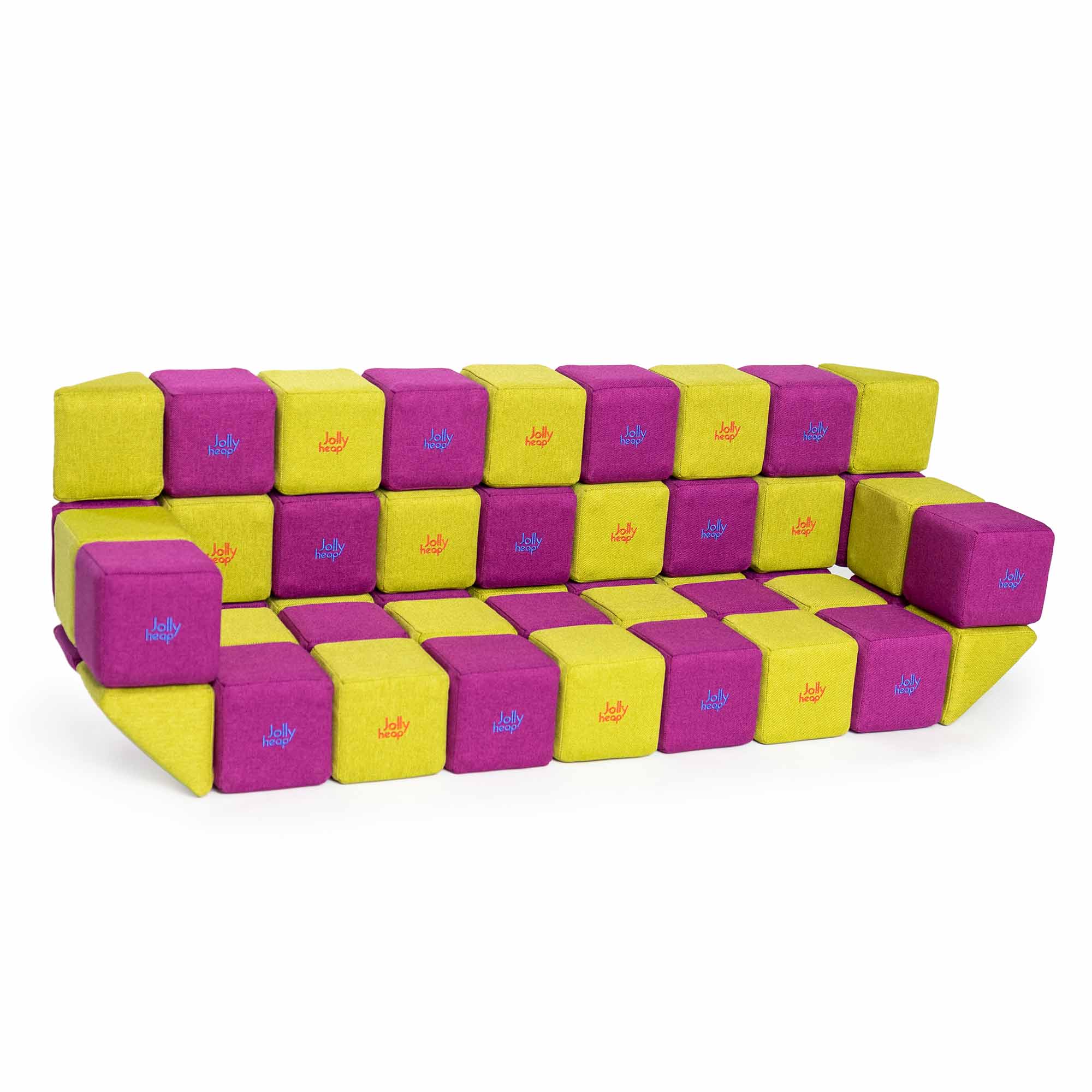 JollyHeap Mini Set (24 Magnetic Blocks)