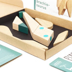 Brachiosaurus - Wooden Handmade Magnetic Toys - Game of Dinosaurs