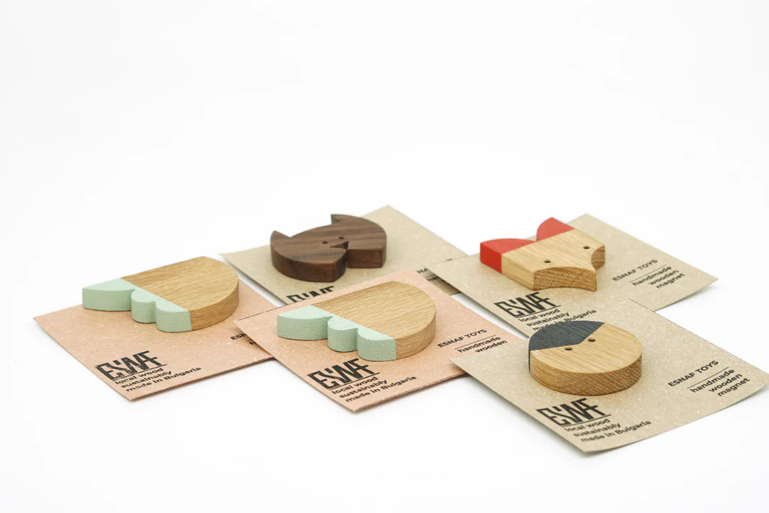 Animal Magnets - Wooden Handmade