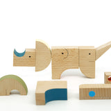 Game of Dinosaurs LITES - Wooden Handmade Magnetic Toys - Single Toy