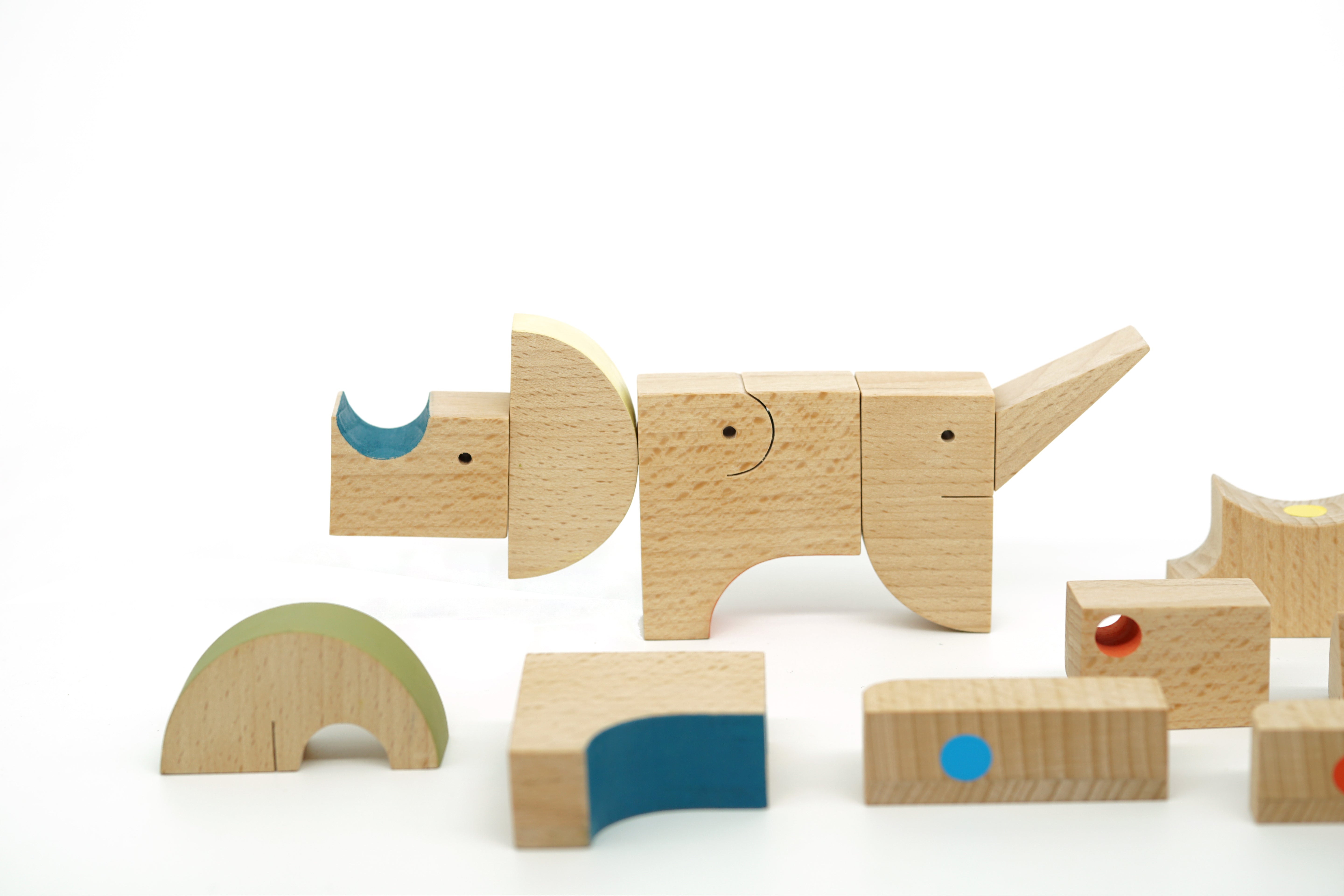 Game of Dinosaurs LITES - Wooden Handmade Magnetic Toys - Single Toy