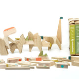 Game of Dinosaurs Collection - Wooden Handmade Magnetic Toys