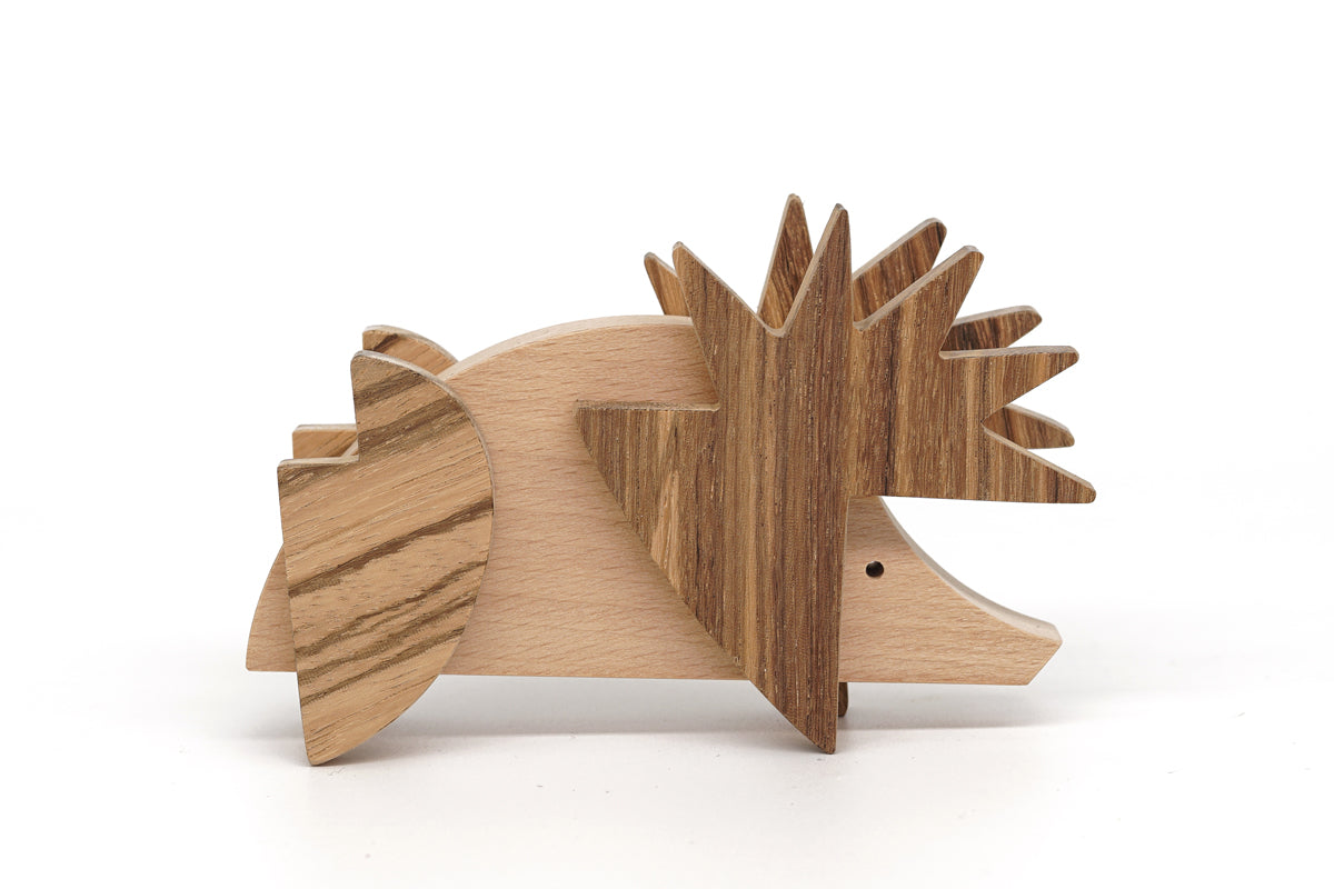 Hedgehog - Wooden Handmade Magnetic Toys - Once Upon a Time
