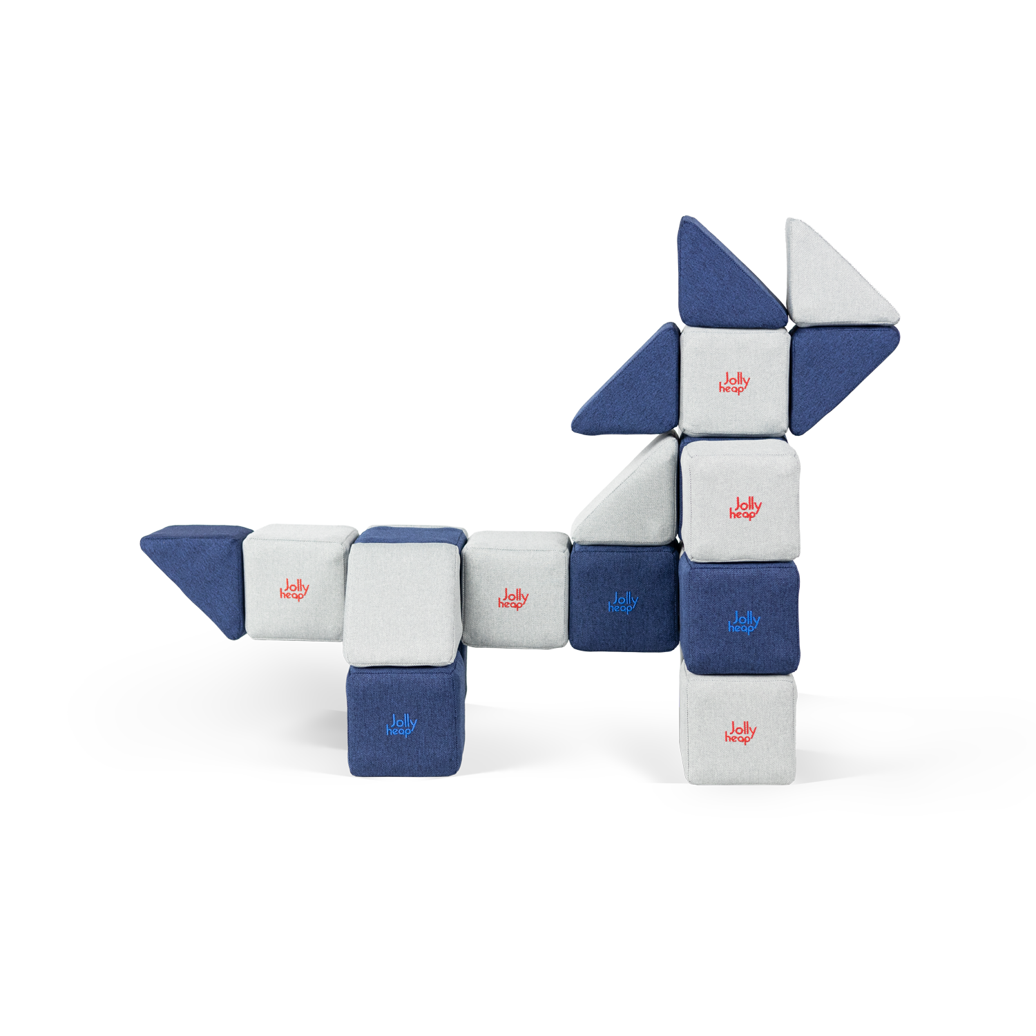 JollyHeap Mini Set (24 Magnetic Blocks)