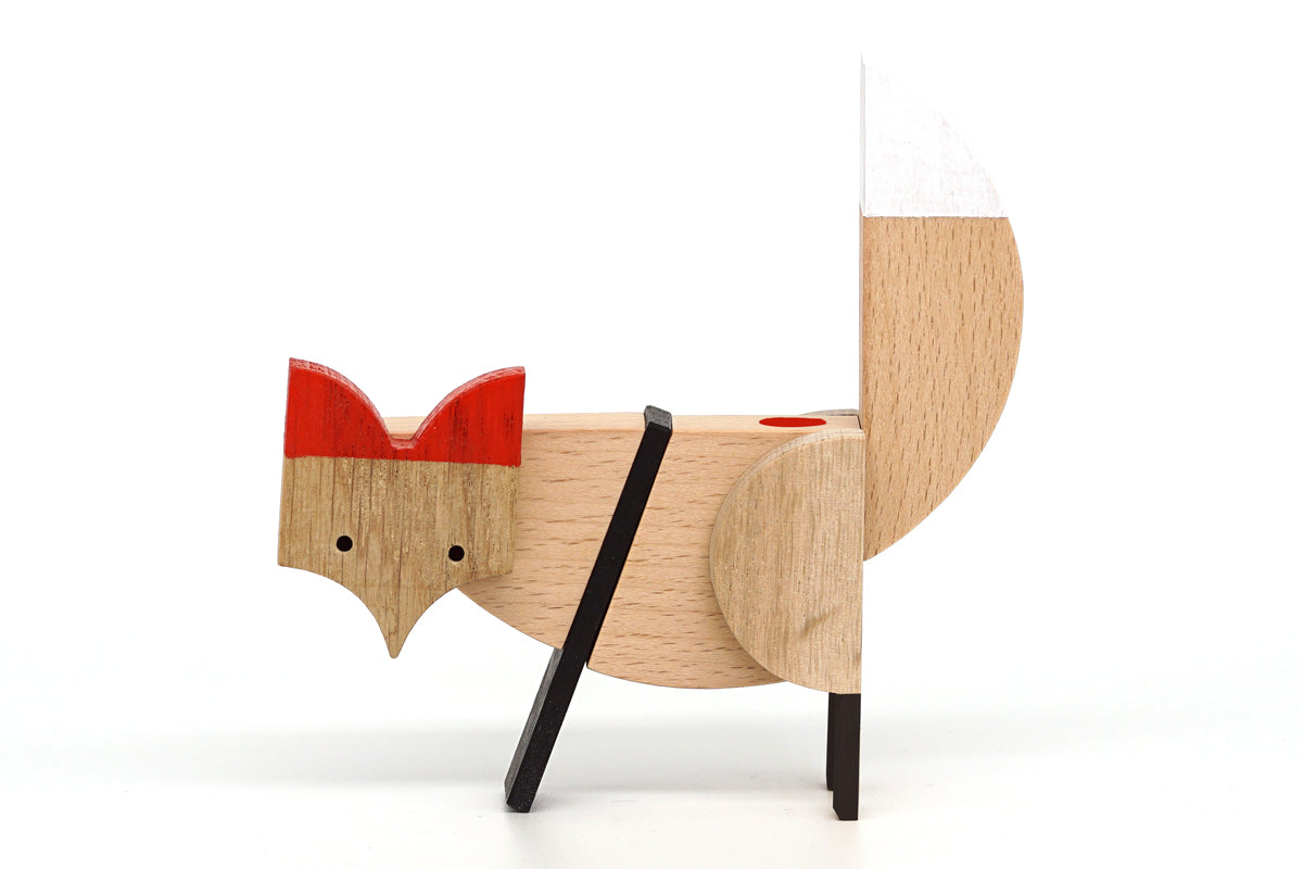 Fox - Handmade Wooden Magnetic Toys