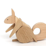Squirrel - Wooden Handmade Magnetic Toys - Ones Upon A Time