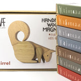 Squirrel - Wooden Handmade Magnetic Toys - Ones Upon A Time