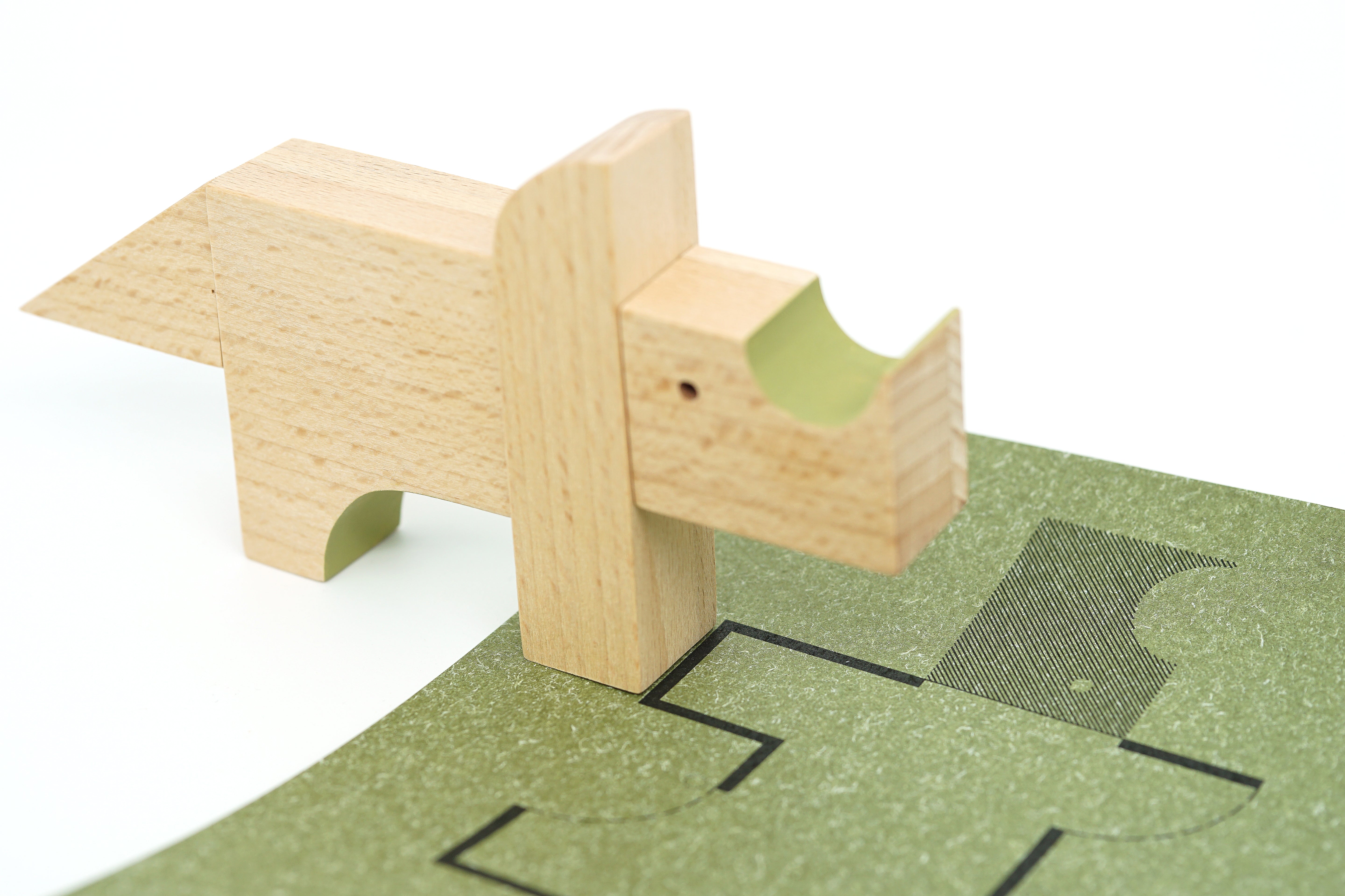 Game of Dinosaurs LITES - Wooden Handmade Magnetic Toys - Single Toy