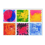 Textured Liquid Sensory Mats - set of 6