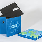 Small Blue Storage Box