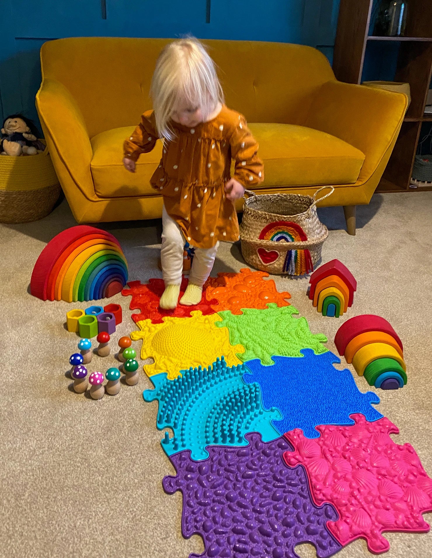Who are Muffik sensory play mats for?