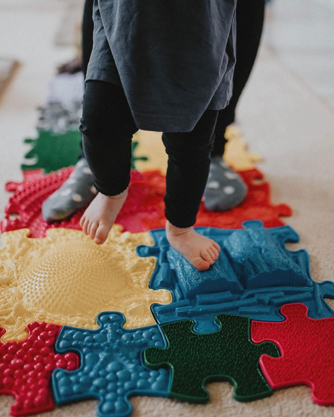 The importance of sensory play and barefoot stimulation