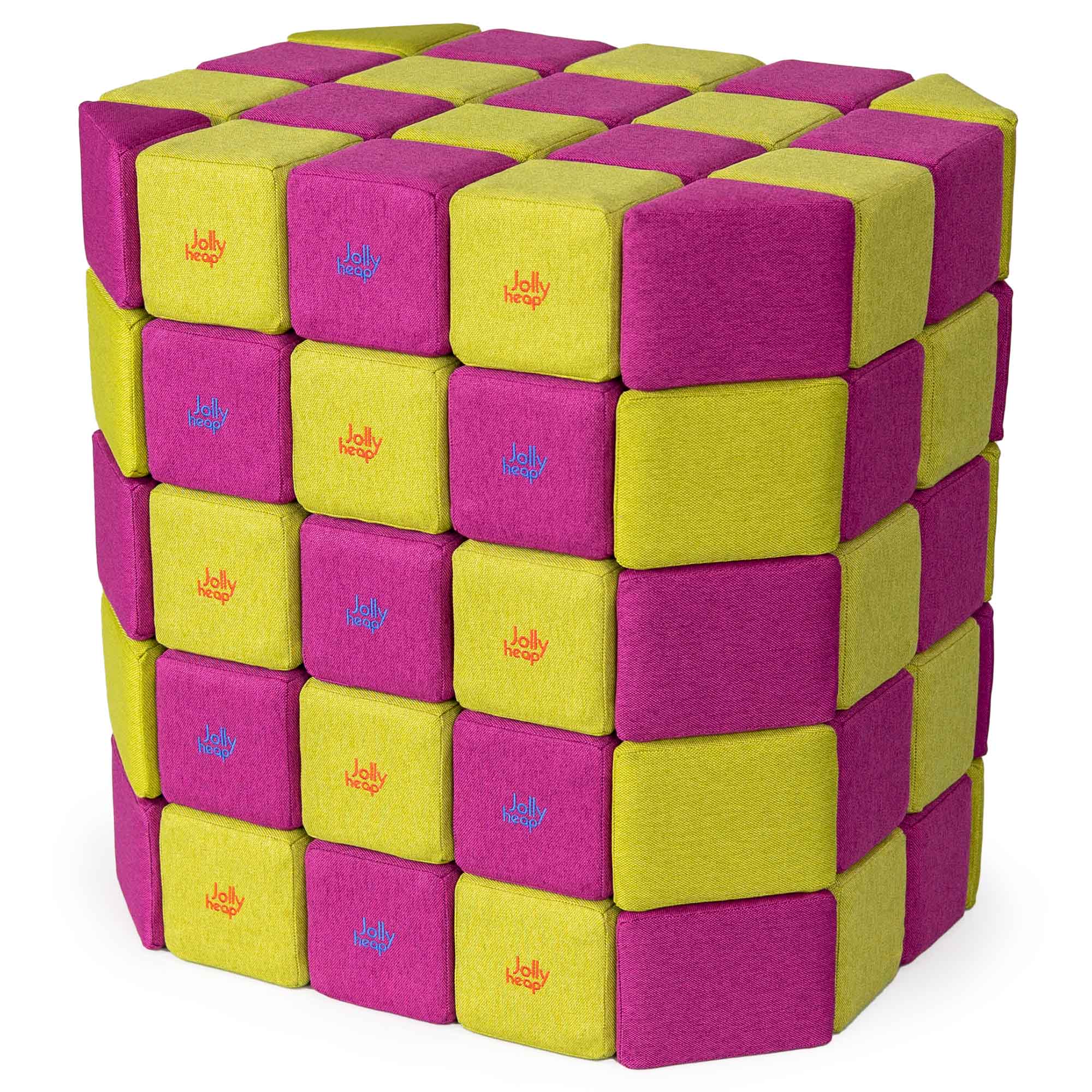 
  
  JollyHeap Basic Set (100 Magnetic Blocks)
  
