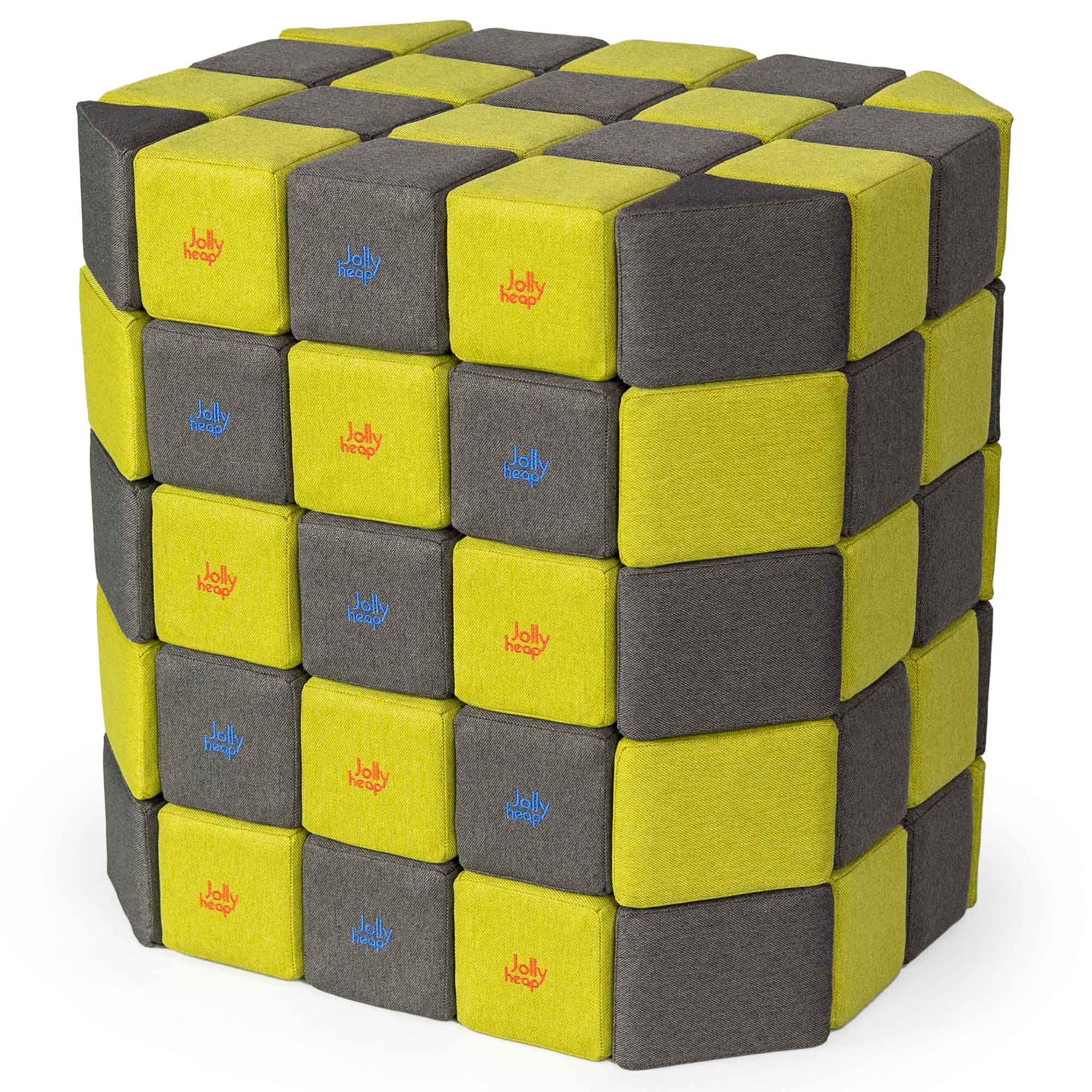
  
  JollyHeap Basic Set (100 Magnetic Blocks)
  
