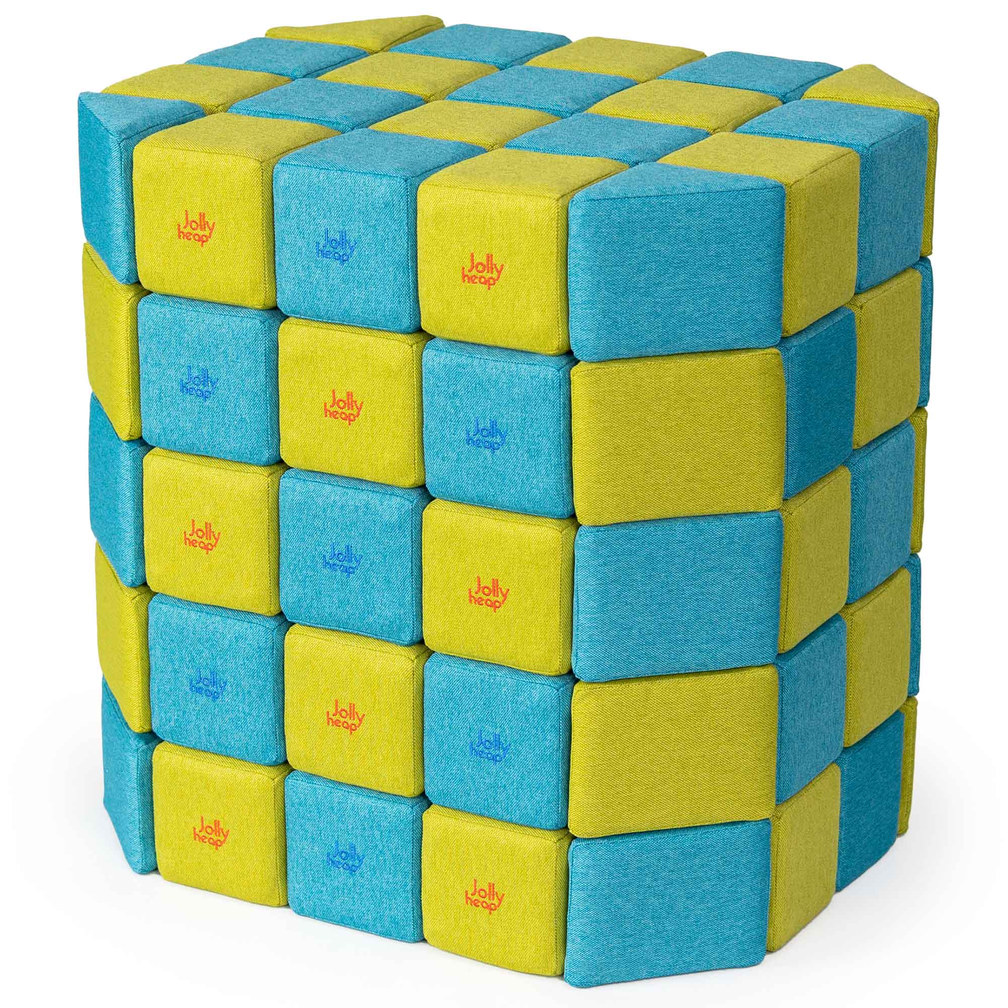 
  
  JollyHeap Basic Set (100 Magnetic Blocks)
  
