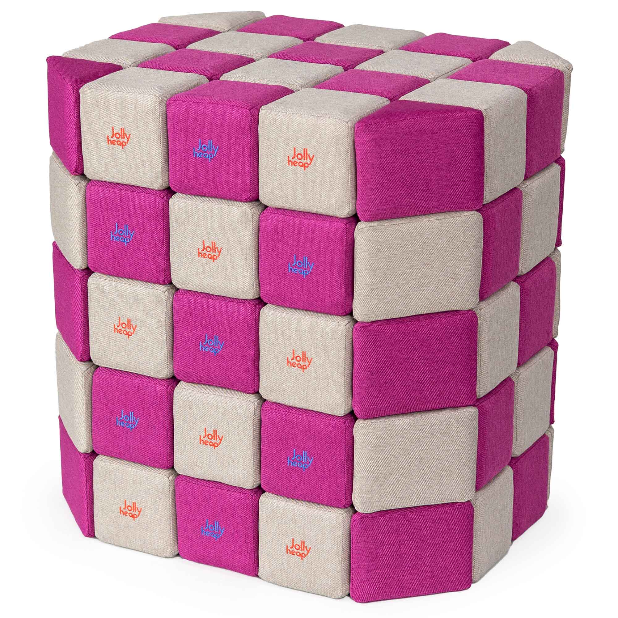 
  
  JollyHeap Basic Set (100 Magnetic Blocks)
  
