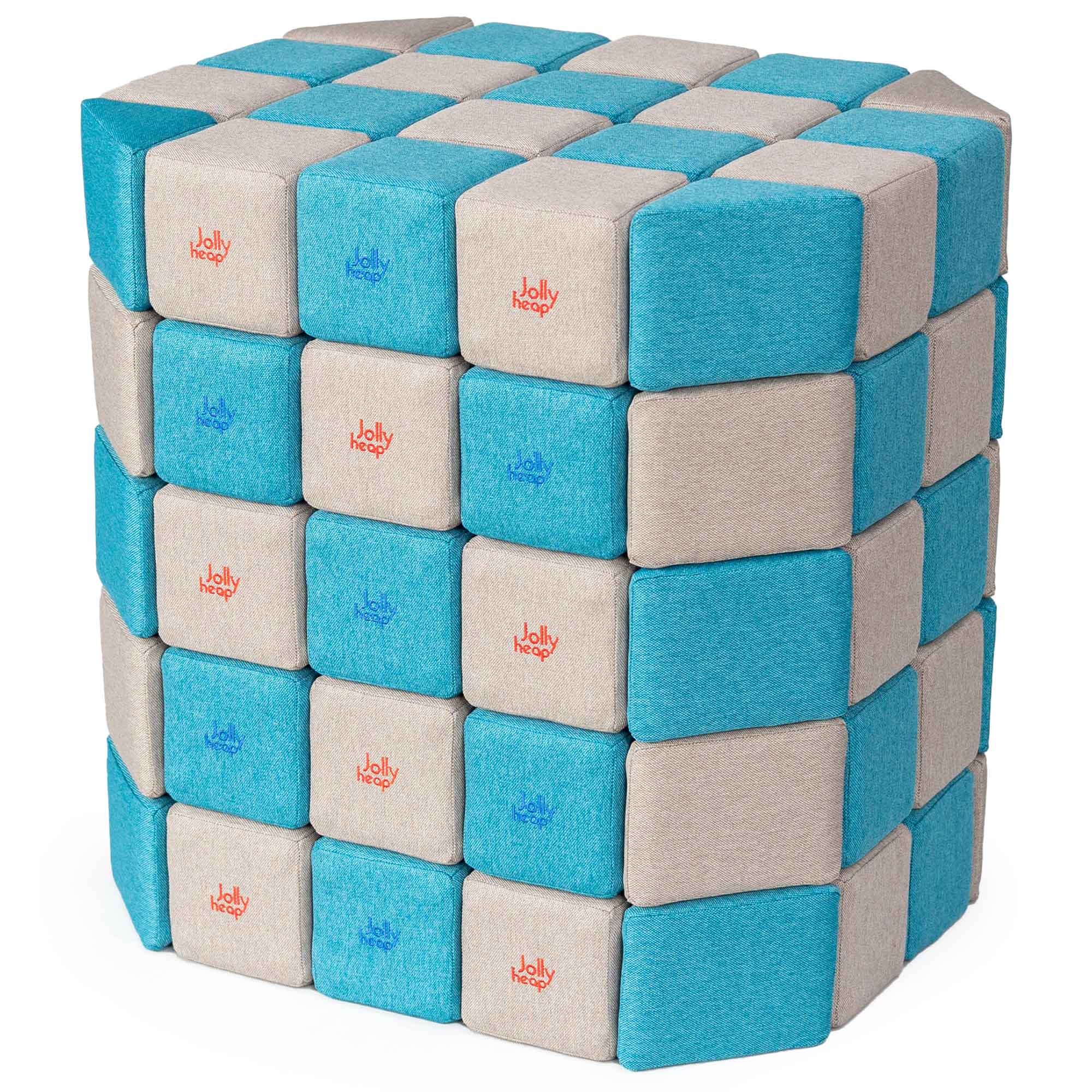 
  
  JollyHeap Basic Set (100 Magnetic Blocks)
  
