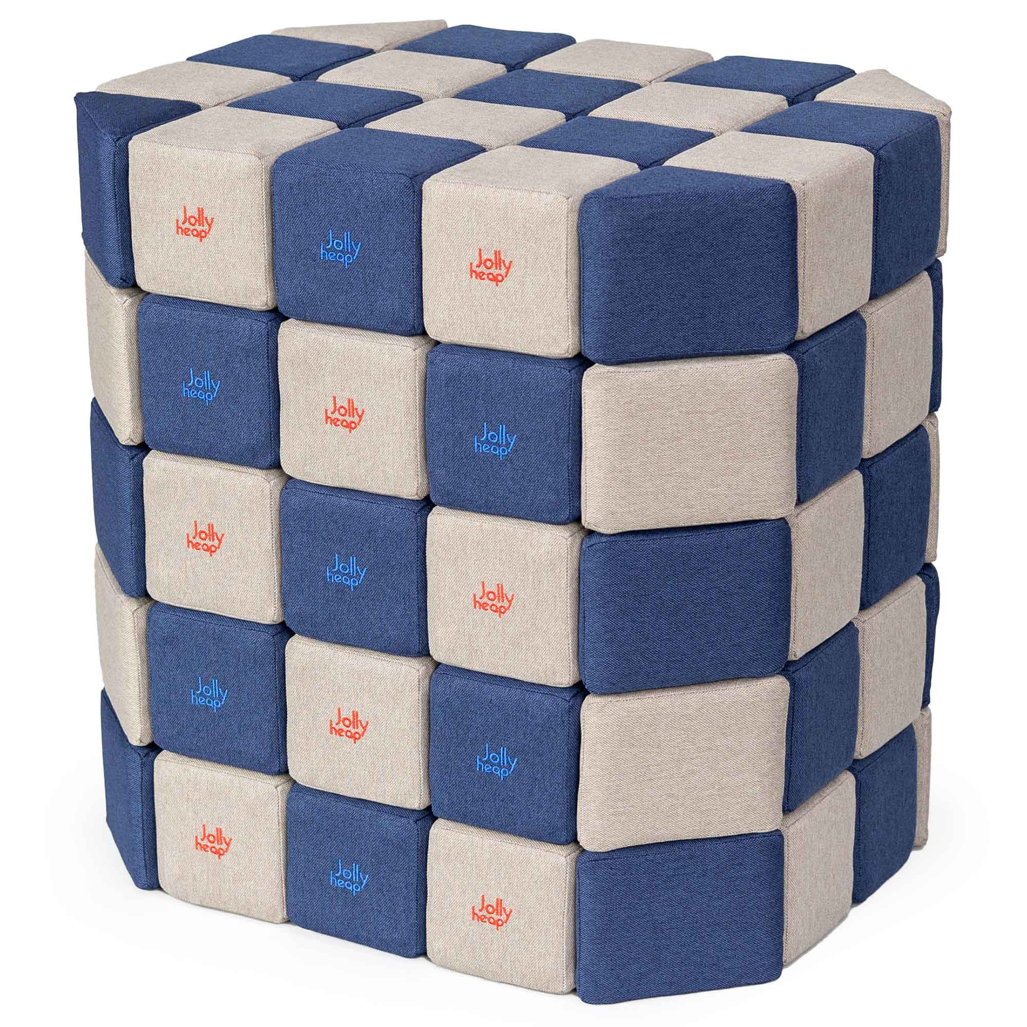 
  
  JollyHeap Basic Set (100 Magnetic Blocks)
  
