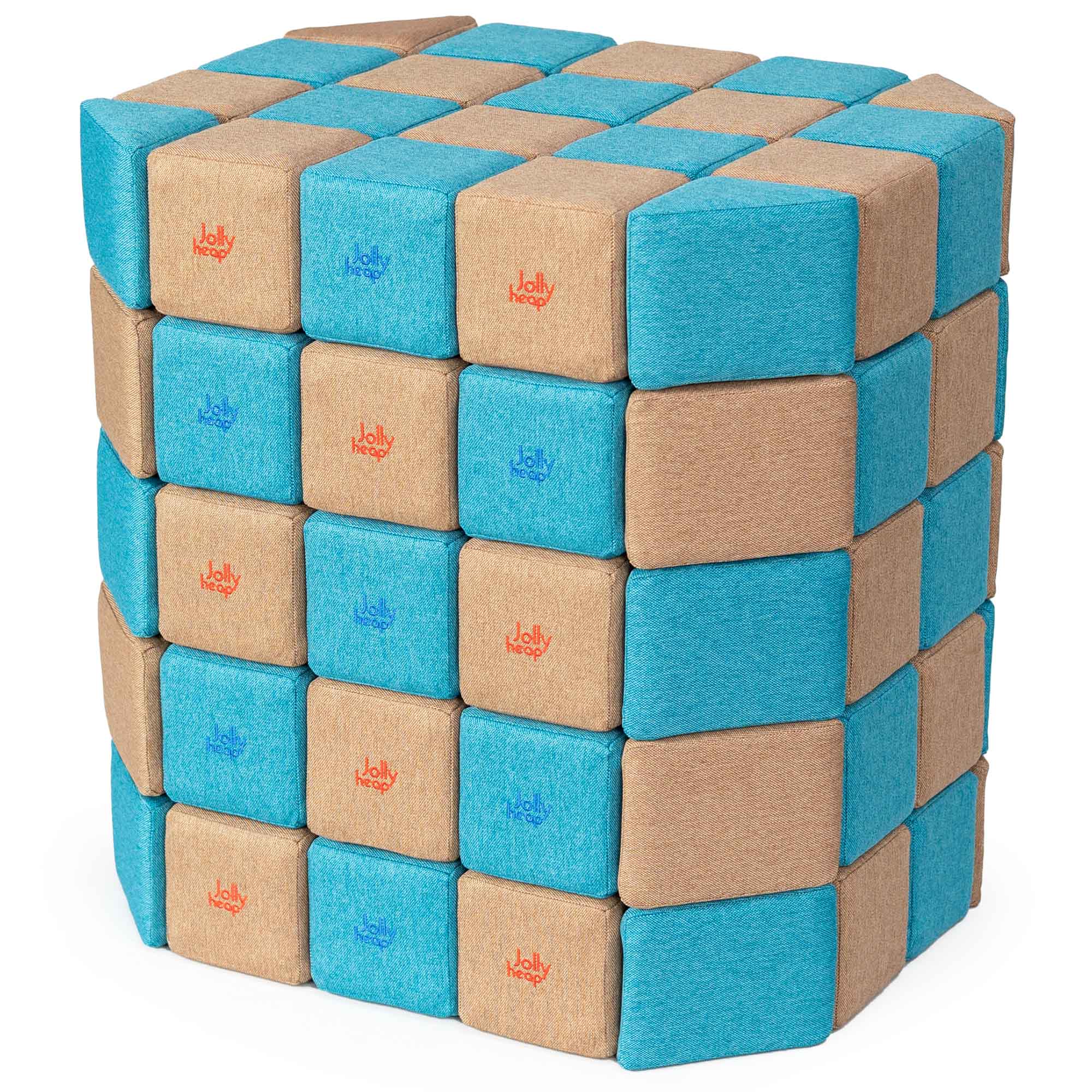 
  
  JollyHeap Basic Set (100 Magnetic Blocks)
  
