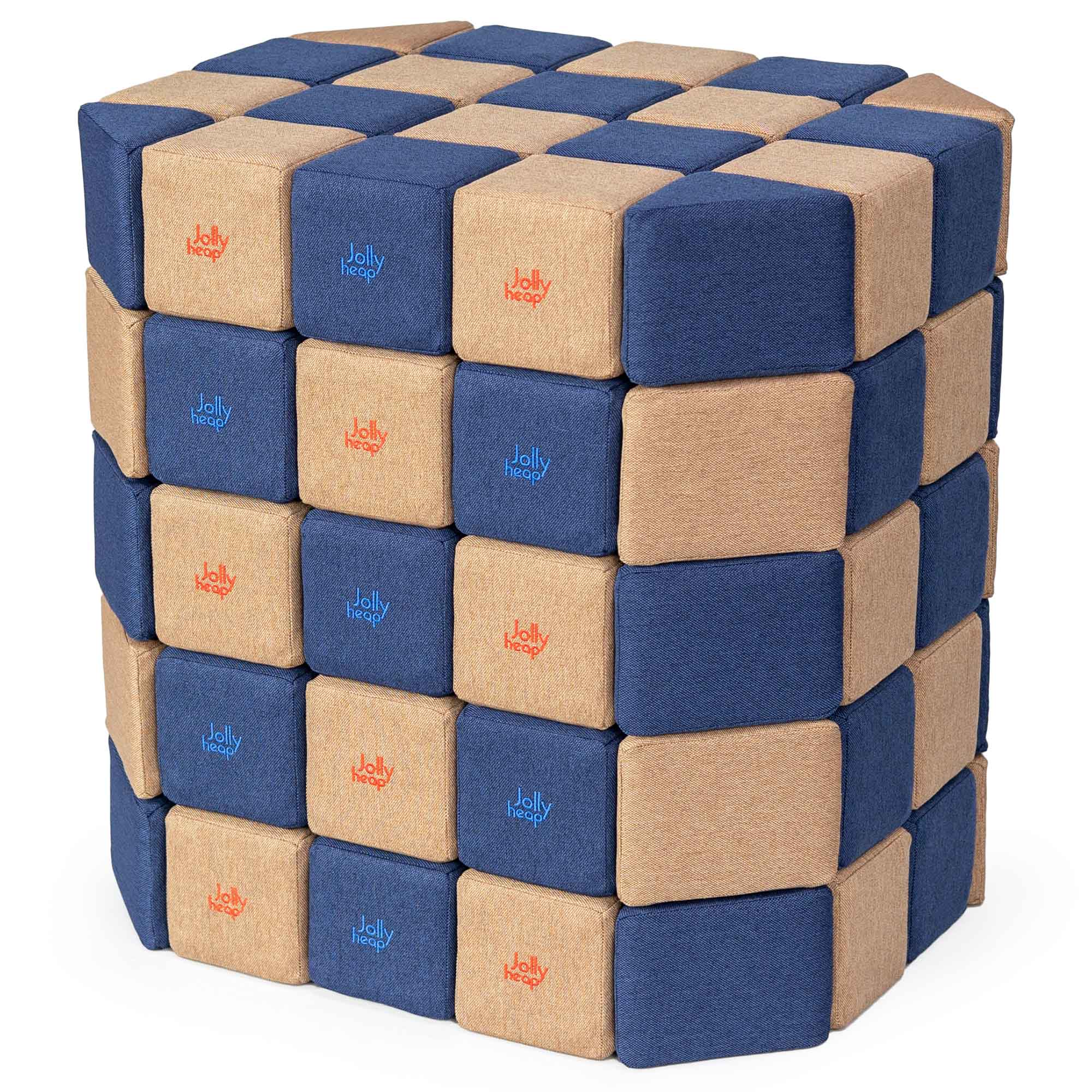 
  
  JollyHeap Basic Set (100 Magnetic Blocks)
  
