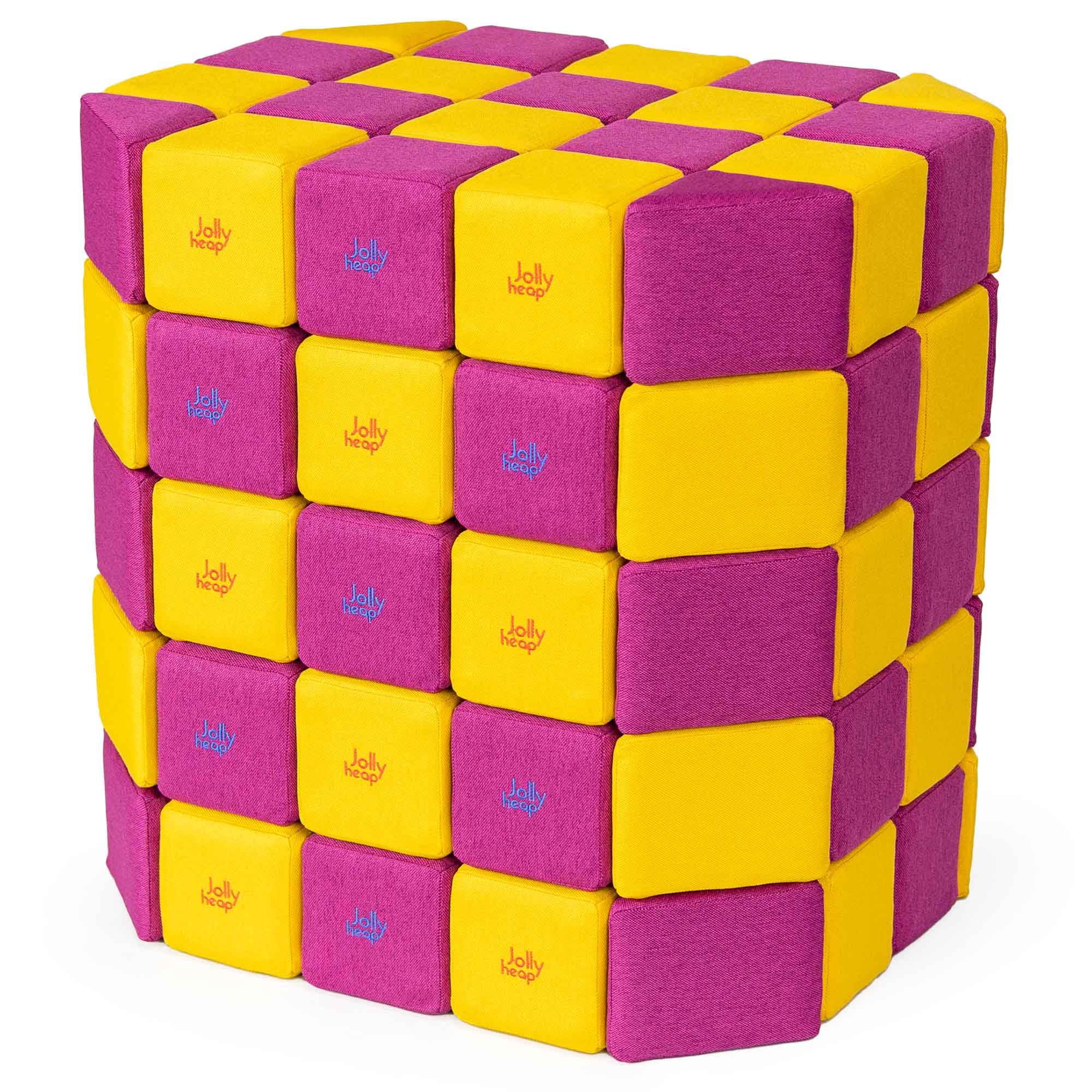 
  
  JollyHeap Basic Set (100 Magnetic Blocks)
  
